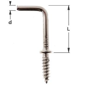 Hoekhaak K2138 Met Borst Negen 13 mm