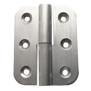 Ham. Hinge 322 Left Round NiS 50X40mm