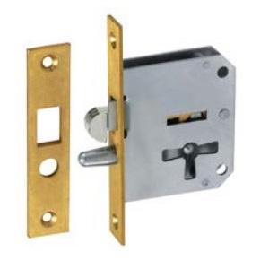 Furniture lock Jalousi 2173.20mm H incl. Key MS Elz S 90x14mm