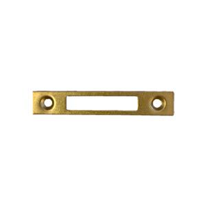 Furniture lock End plate 2551 Sharp corners MS 60 x 10mm