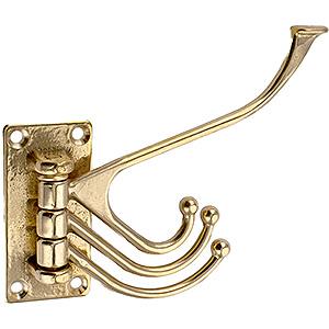 Hat hook 1061 w/3 swivel hooks MPU