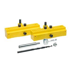 Drill jig D13 t/hinge w/drill & bits Overcut Ø13mm