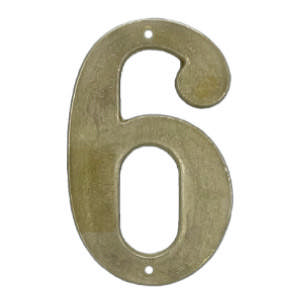 Hausnummer 572 6 M 140 mm