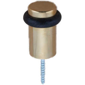 Türstopper 330 Messing poliert unlackiert ø30 x 55 mm