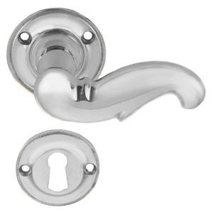 Door handle Hellerup 7018 S-Greb Small w/ bes. (2080+81) DKK 82