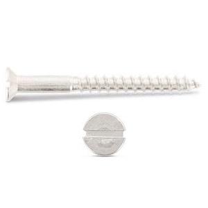 Wood screw DIN 97 Under lowered head Straight Rs A4 pk a 100 pcs