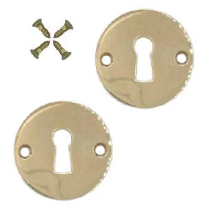 Key sign Flat wood screw MPU CC38 Ø50