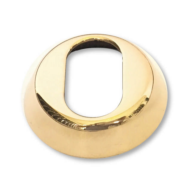 Zylinderring außen, Messing, poliert, unlackiert, 13 mm Ø50