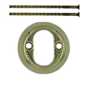 Zylinderring innen, Messing, poliert, unlackiert, 8 mm Ø50