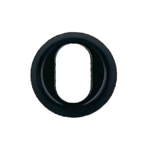 Zylinderring außen, schwarz, 8 mm Ø50