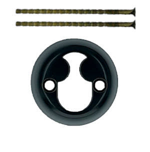 Zylinderring Rokoko Schwarz 13mm Ø50