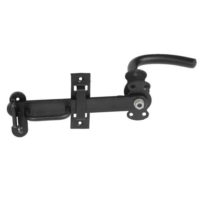 PN BARN DOOR HANDLE 50-75MM WEATHER RESISTANT BLACK HOT GALVANIZED