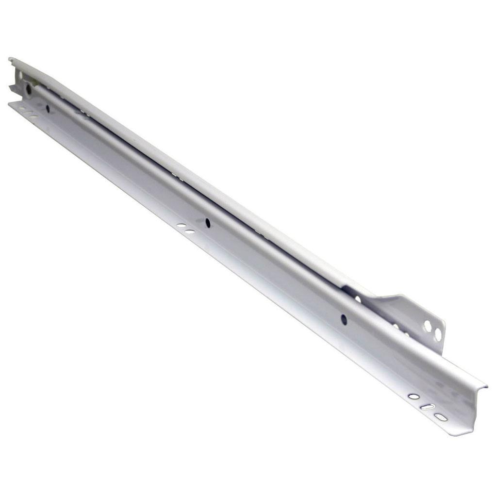 PN DRAWER RAIL 450MM WHITE