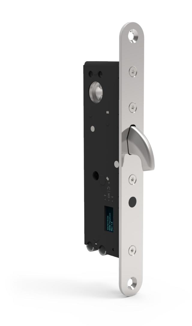 Safetron Motorschloss 6300 Schlosskasten, Hakenschiene, Dorn 35 mm