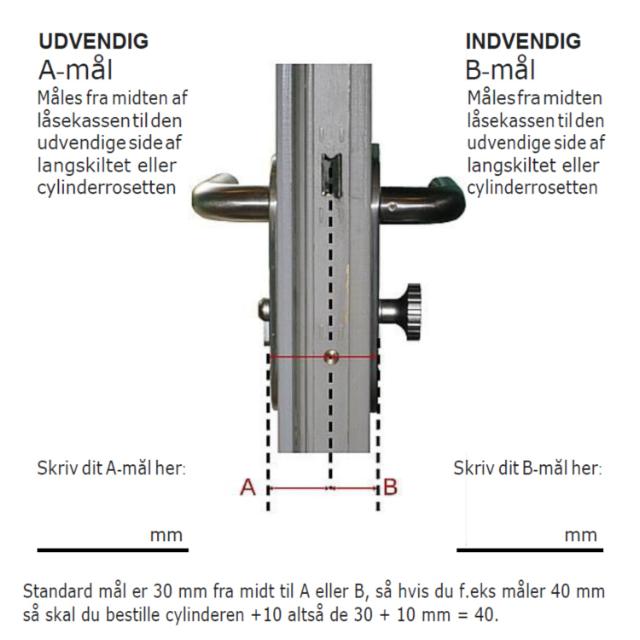 Ruko Cylinder RD1620 Mässing +0+0 D1200