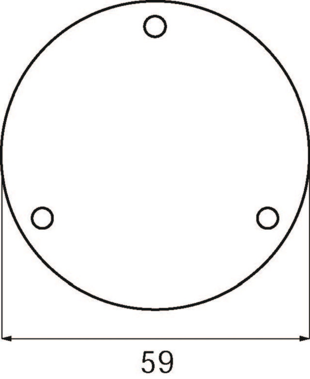 Ruko Abdeckplatte 540 f