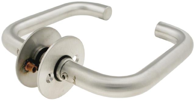 Ruko scanflex deurkruk 19 HE met massieve rozetten, CC30