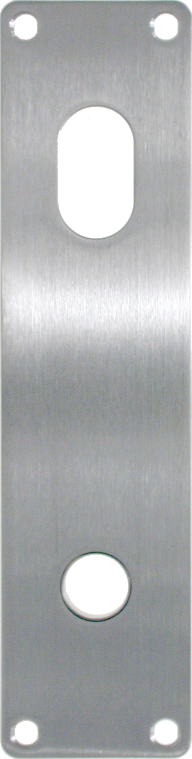 Ruko scanflex långskylt, dörrhandtagshål, cylinderhål 52x206x2mm