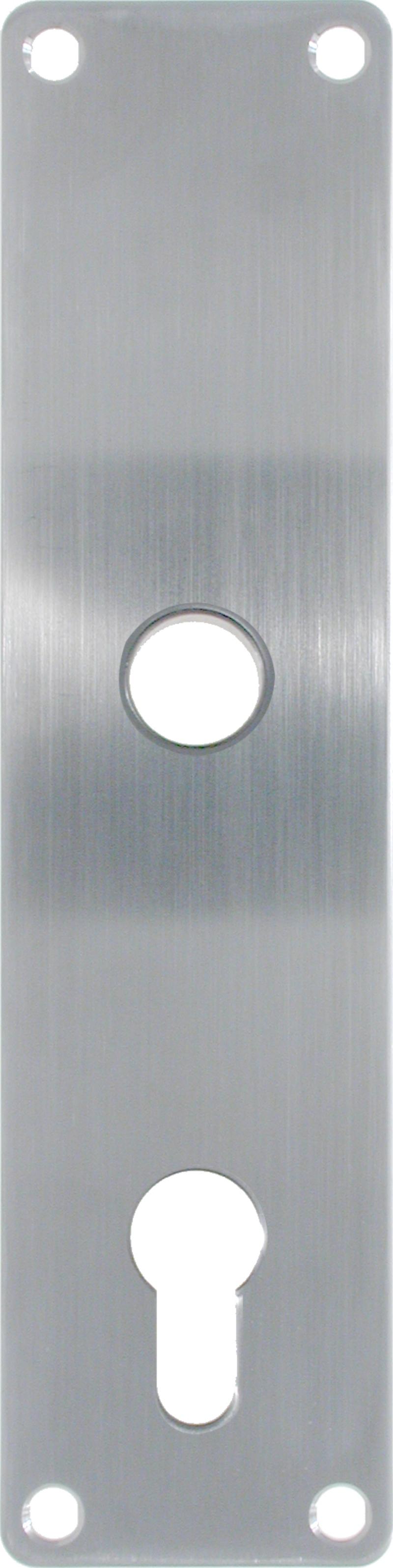 Ruko scanflex långskylt, dörrhandtagshål, DIN 52x206x2mm c:92