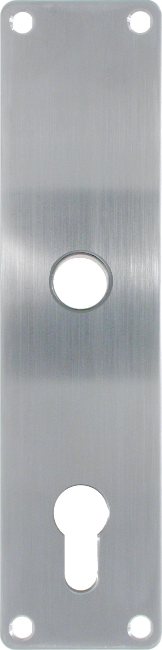 Ruko scanflex långskylt, dörrhandtagshål, DIN 52x206x2mm c:92