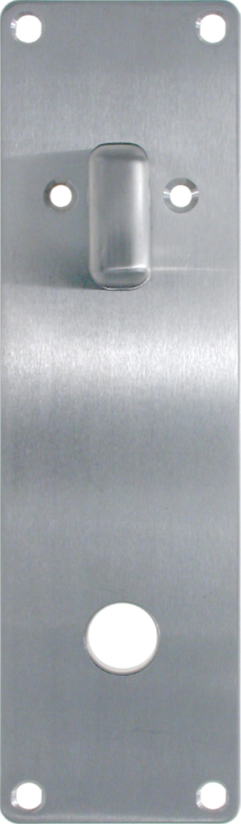 Ruko scanflex långskylt med twister, hål för cyl. 60x206x2mm