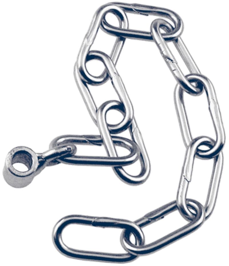 Ruko padlock chain 60 cm, 8 mm shackle