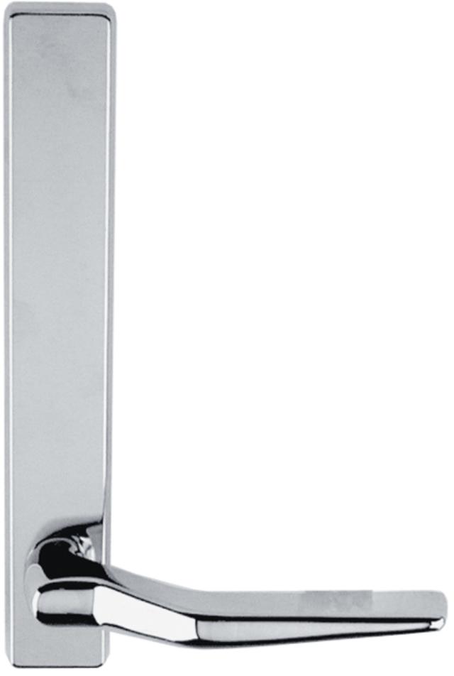 Langes Schild 804454 8 mm BLANK CHROME