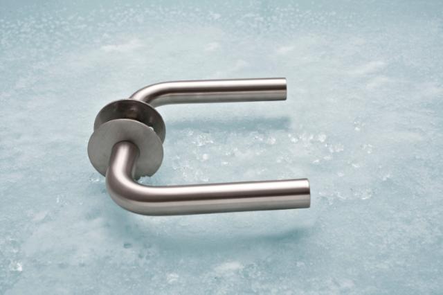 Ruko-Line Deurkruk L-vorm 19 mm - met rozet D:32-85mm