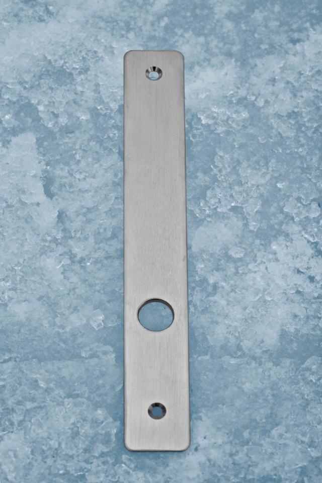 Ruko-Line narrow profile long panel in, blind/handle cc105mm