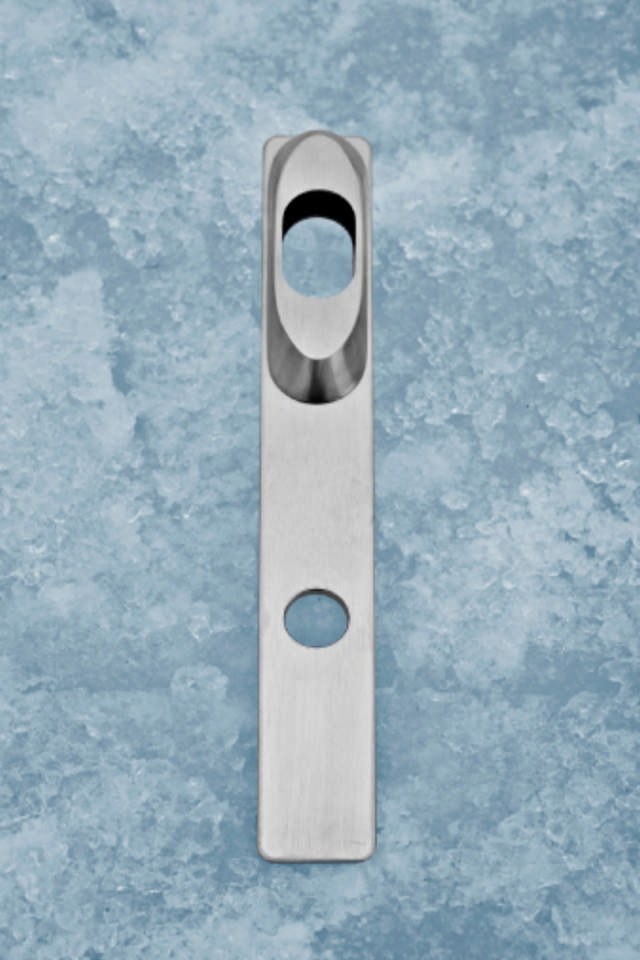 Ruko-Line Langplattenverlängerung mit schmalem Profil, Zylinder/Griff 16 mm cc105 mm