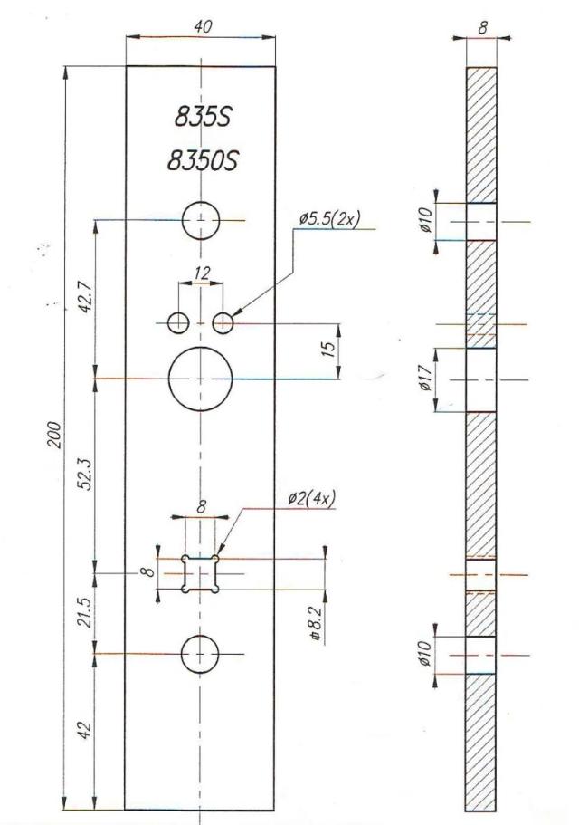 Fixed grip coupling 833