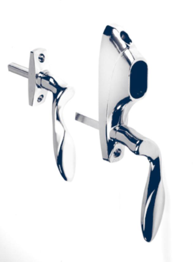 Ruko greb 7912 højre mat krom