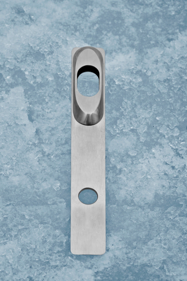 Ruko-Line Langplattenverlängerung mit schmalem Profil, Zylinder/Griff 20 mm cc115 mm