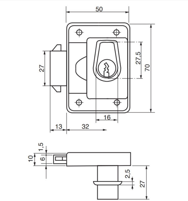 Ruko Möbelschloss 1632 h