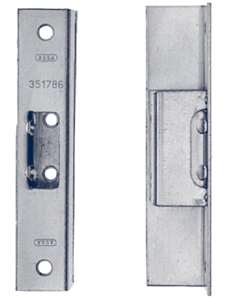 Assa eindplaat 2303, 351786 t/8788 hoek (802804)