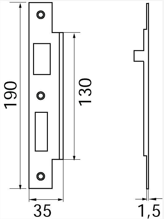 Ruko eindplaat 802660 vt/250