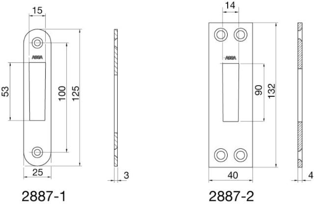 Ruko eindplaat 802860 t/2587
