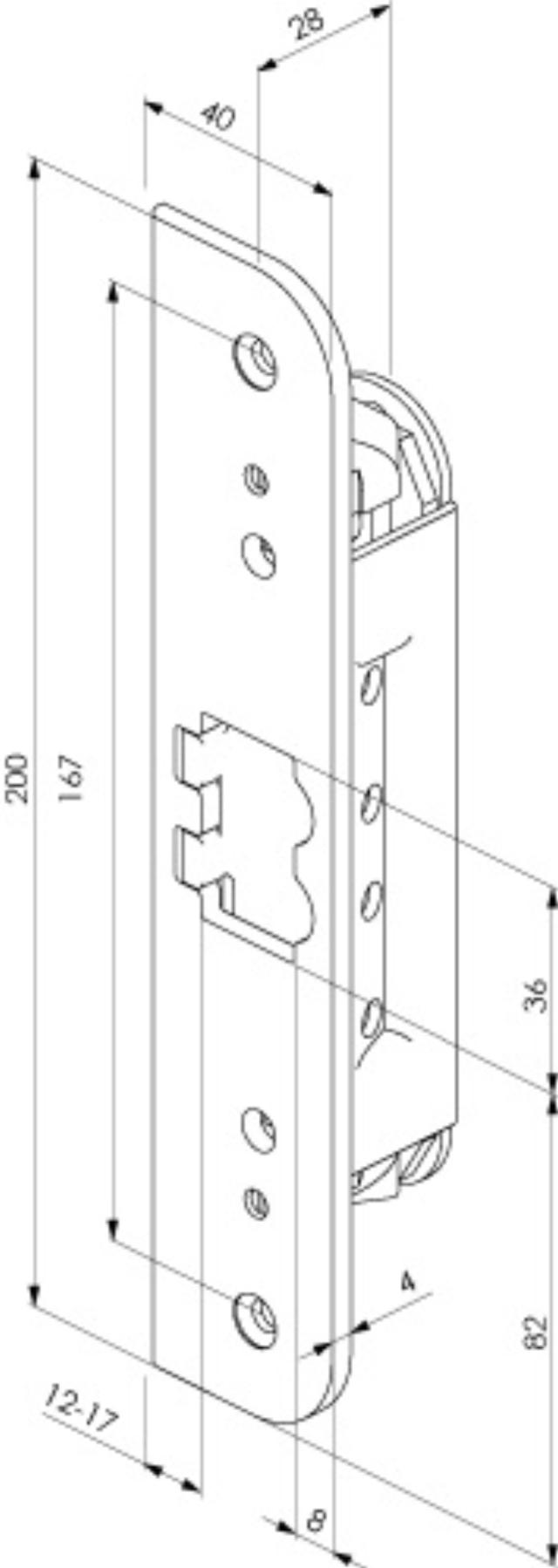 Abloy Veiligheidseindkap LP711 (982150)