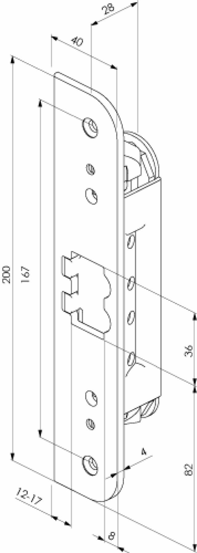 Abloy Veiligheidseindkap LP711 (982150)