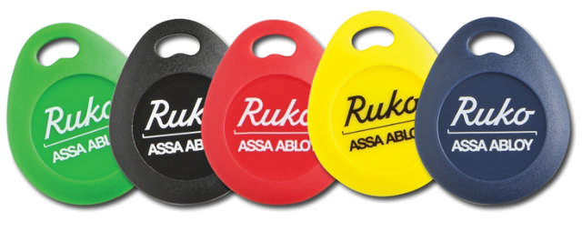 Ruko-Zugriffstoken, Dual-UID, 1k Mifare Red