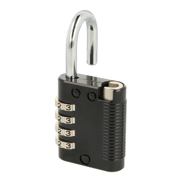 Padlock with code, masterkey function