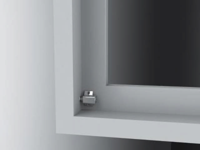 Siso Fenstersicherung 280 matt vernickelt KA