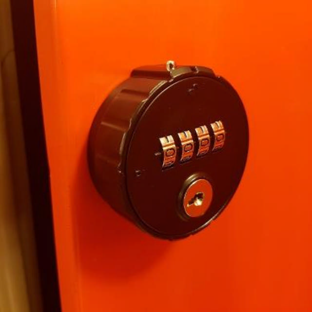 Siso-Möbelschloss mit Code M316, schwarz