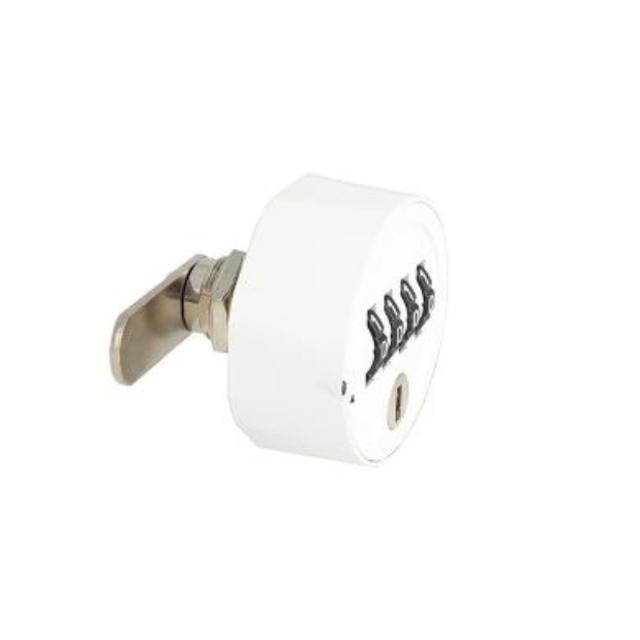 Siso furniture lock with code M500, white