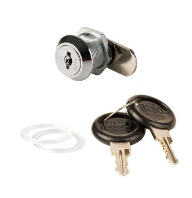Siso 1900 Schrankschloss 16 mm Einzelverriegelung D20