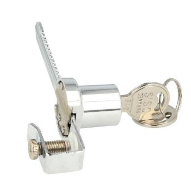 Siso glass lock 750-100mm. single-closing