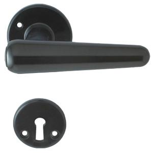 Door handle Torpedo for new doors Black Bakelite 33 + 40 mm