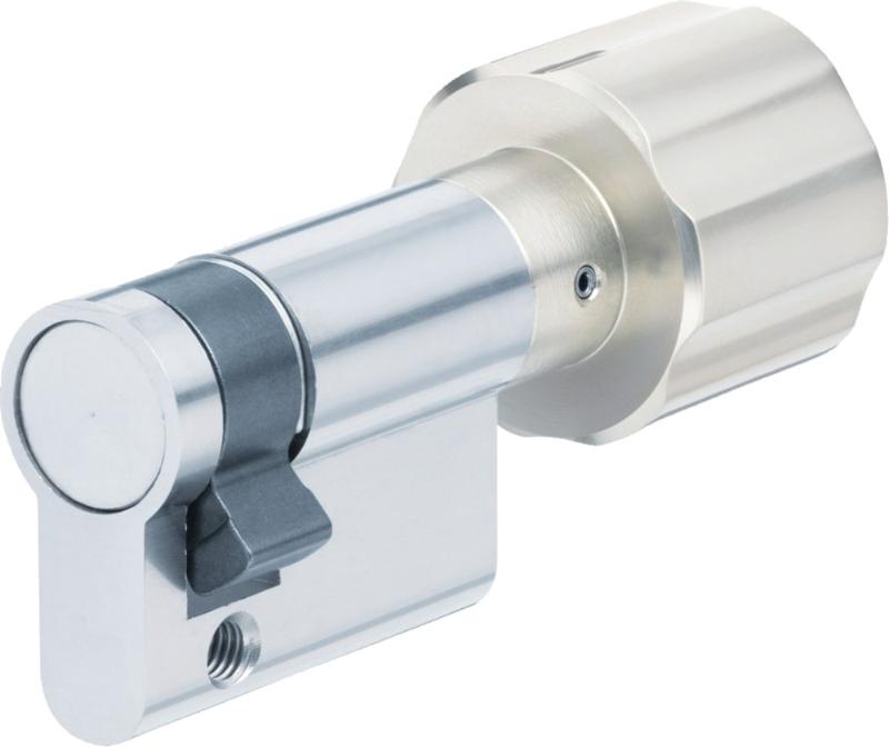 ABUS SINGLE Knob Cylinder Stainless Look