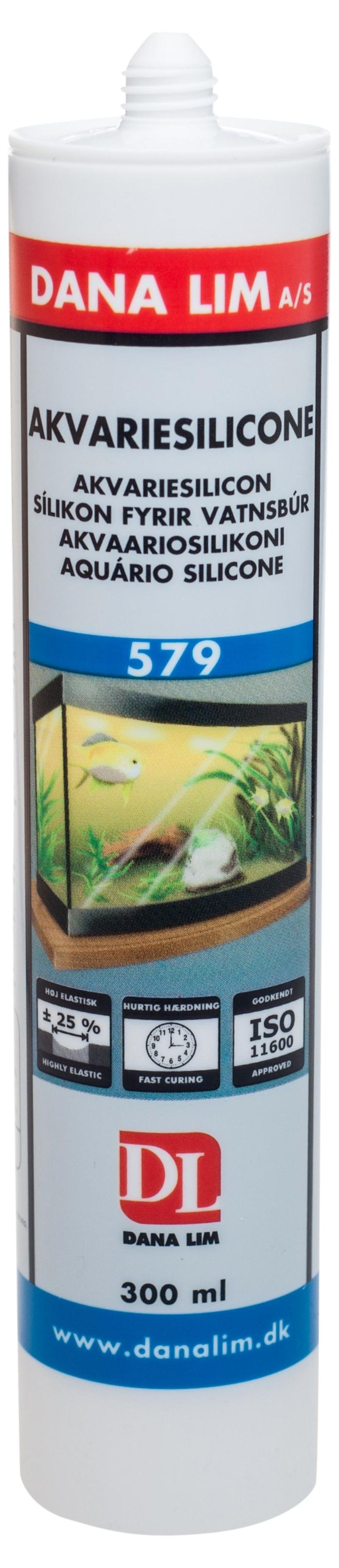Dana Aquarium Silikon 579 Transparent 300 ml