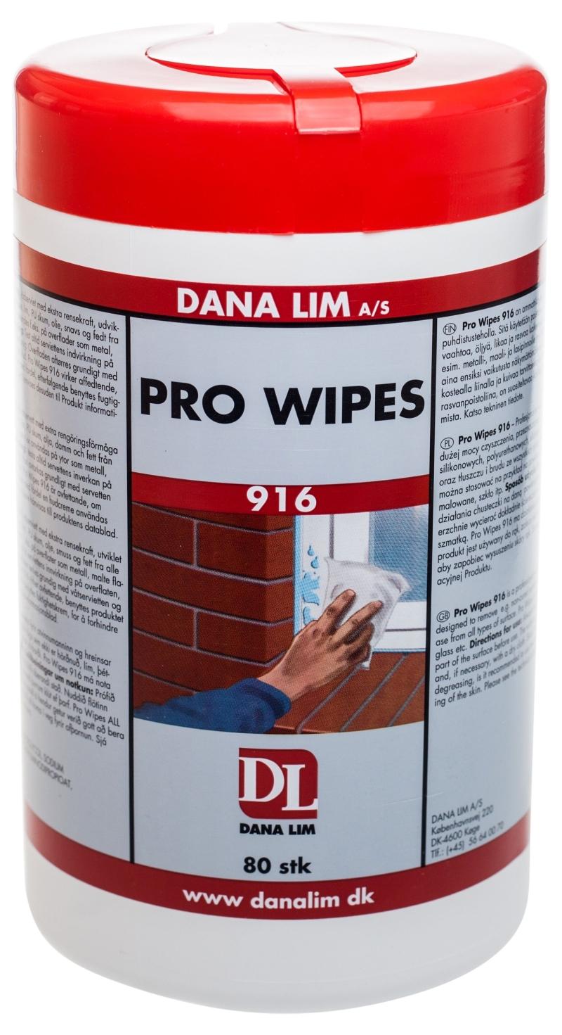 Dana Wipes Pro 916 - 80 st